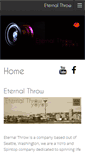 Mobile Screenshot of eternalthrow.com