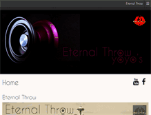 Tablet Screenshot of eternalthrow.com